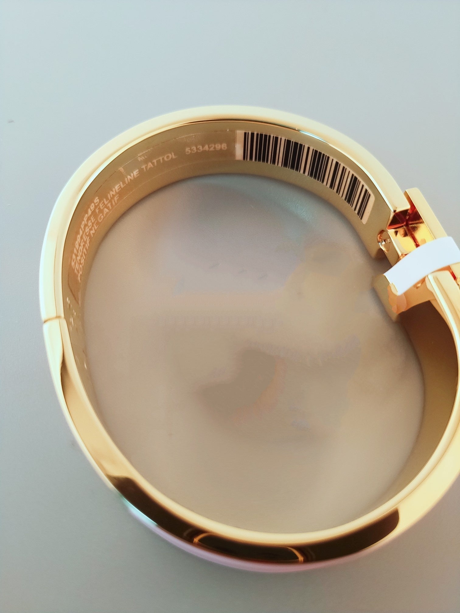 Hermes H Orange Bracelet
