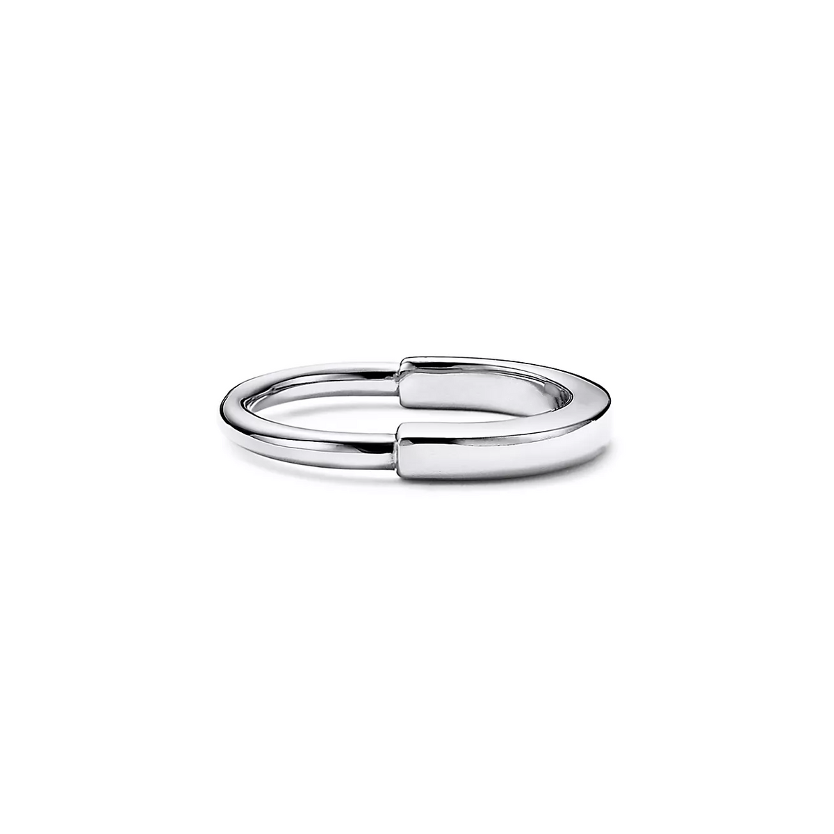 Tiffany Lock Ring Silver