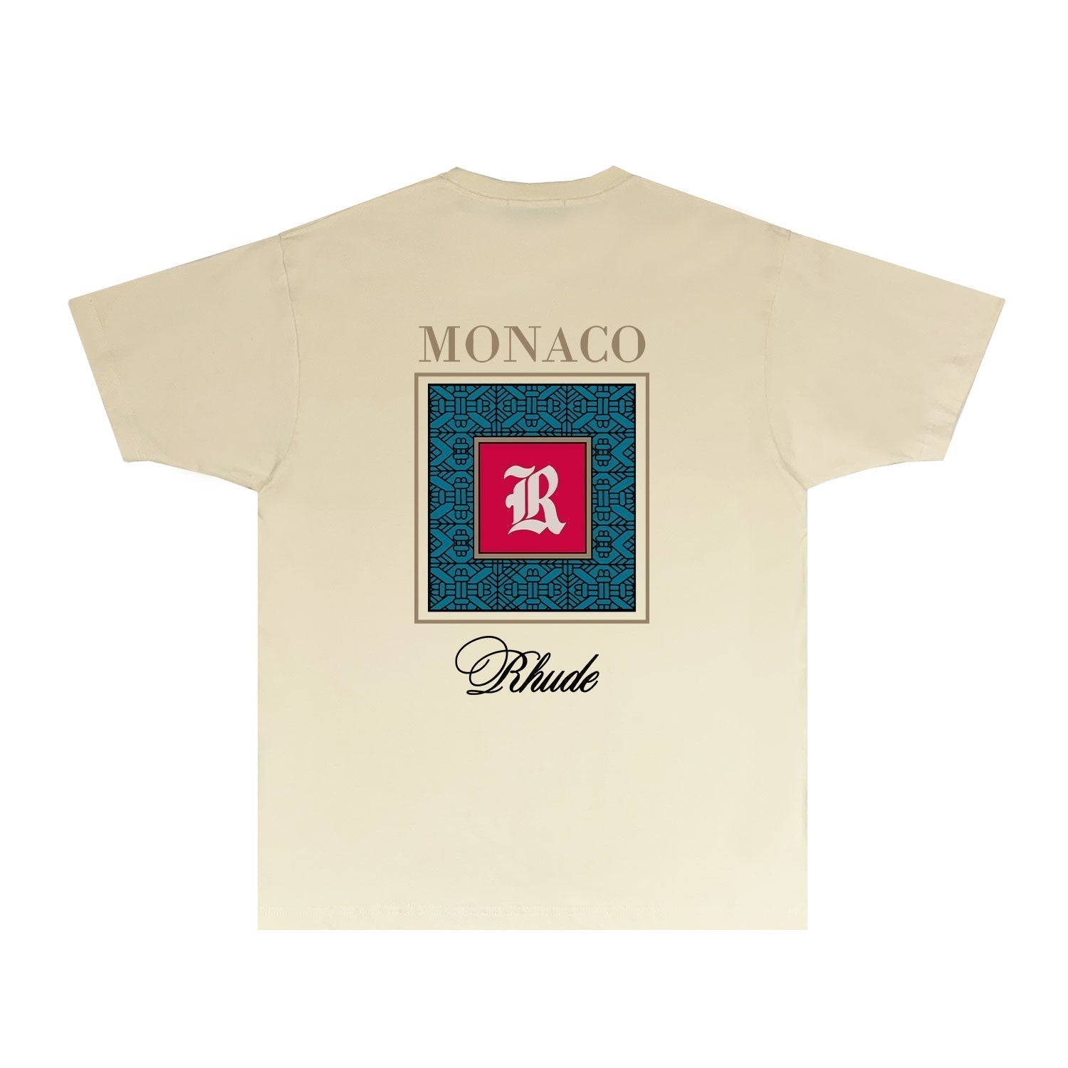 Rhude T-shirts Printed Trendy Pure Cotton
