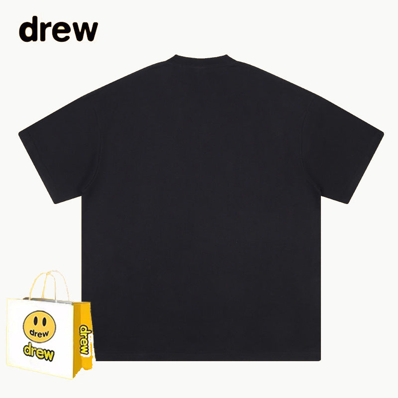 Drew T-shirts Short Sleeve Letter Print