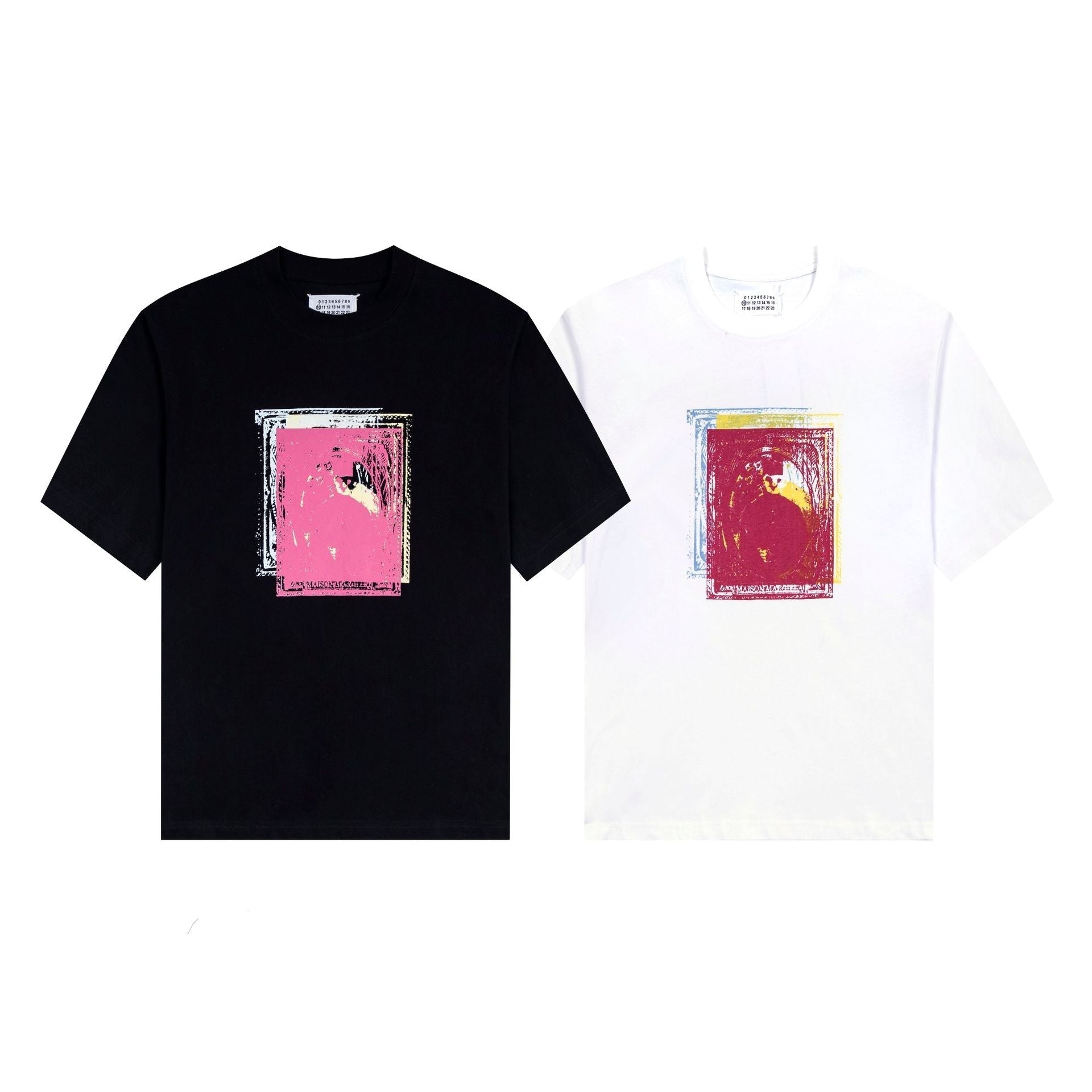 Maison Margiela T-shirt Crew Neck Loose Short Sleeve T-shirt