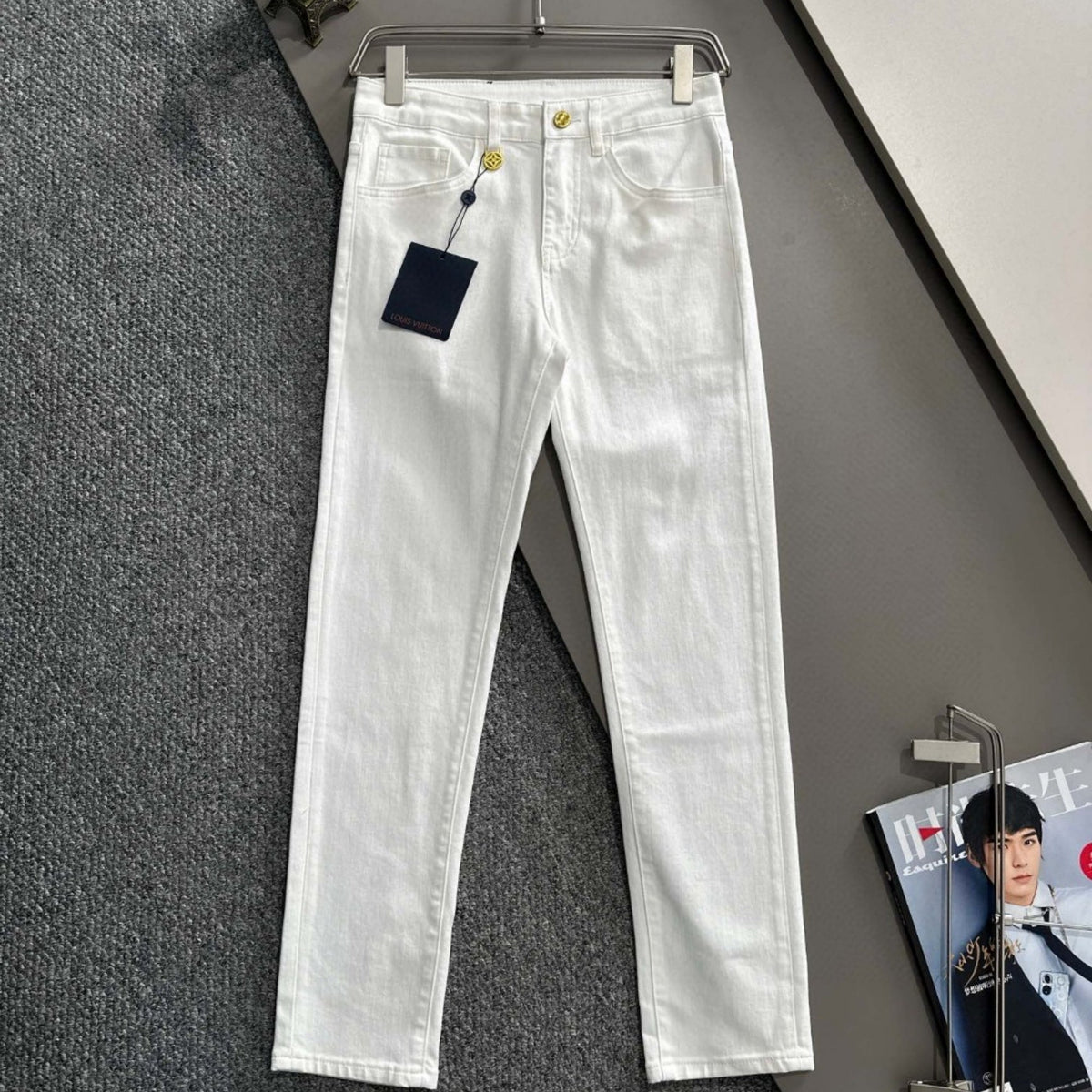 Louis Vuitton Logo-Embroidered Jeans - product image 2