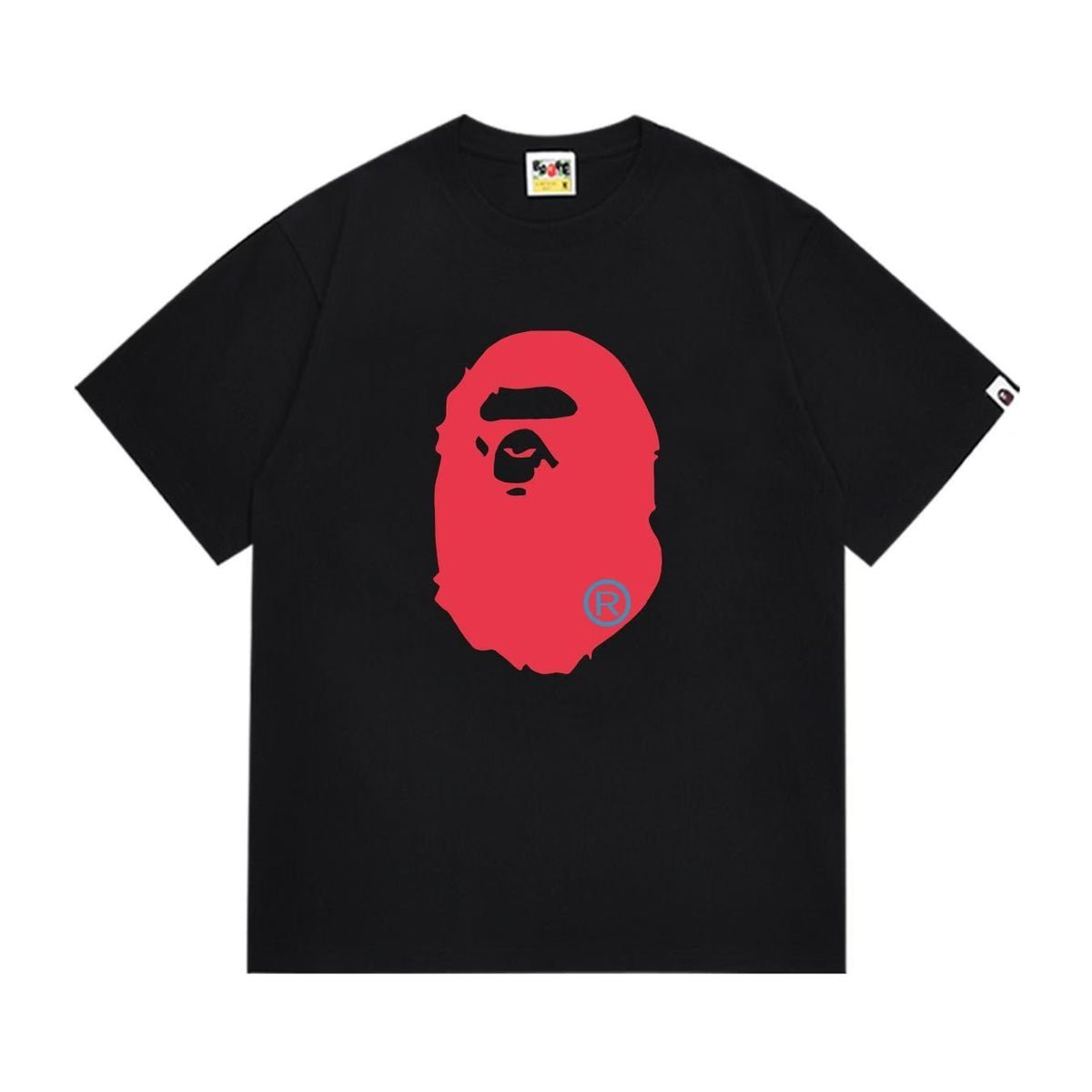 BAPE Black Front Graphic T-Shirt — hero
