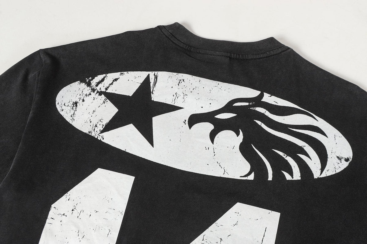 HELISTAR Eye Graphic Short-Sleeve T-Shirt — detail