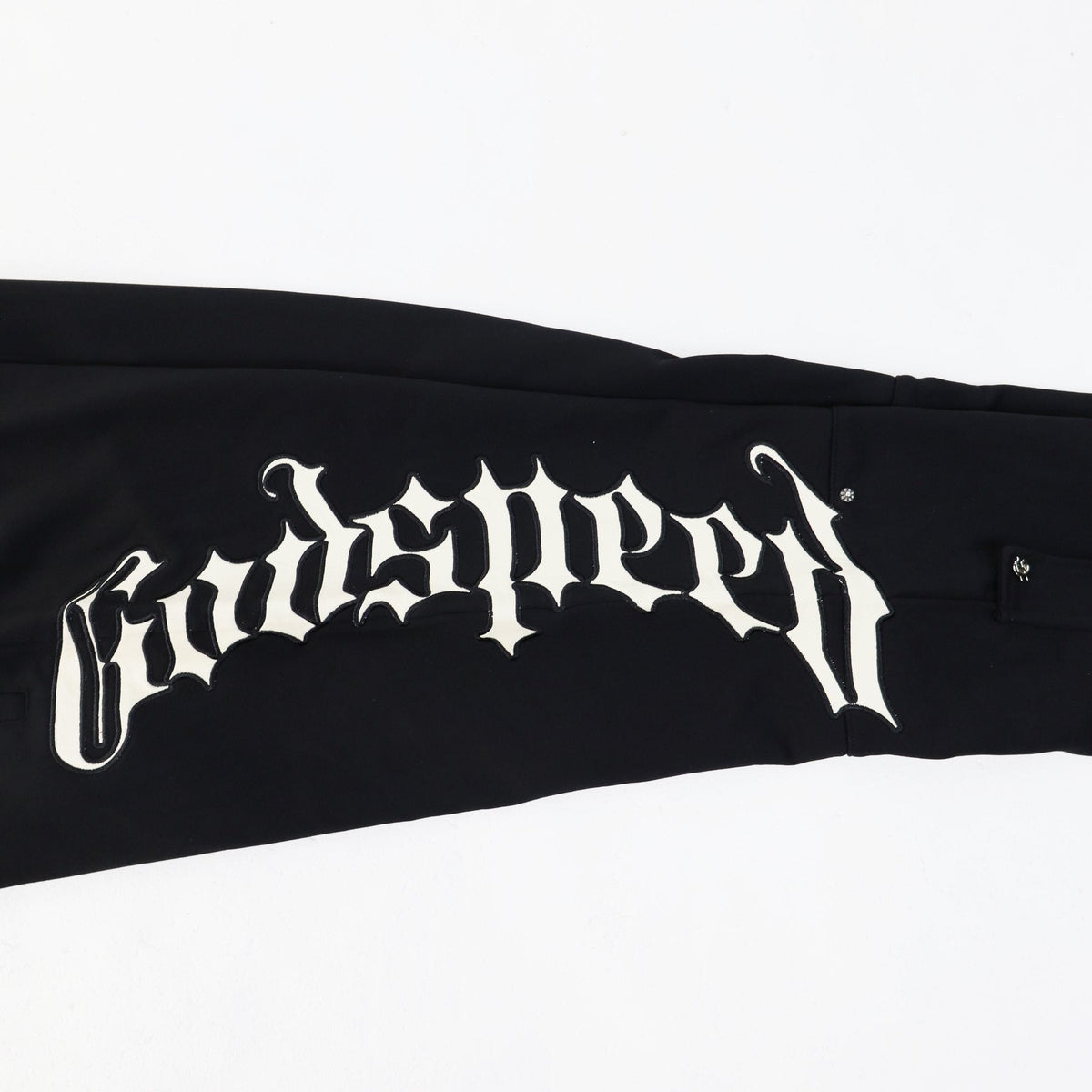Godspeed Gothic Side Logo Sweatpants — detail