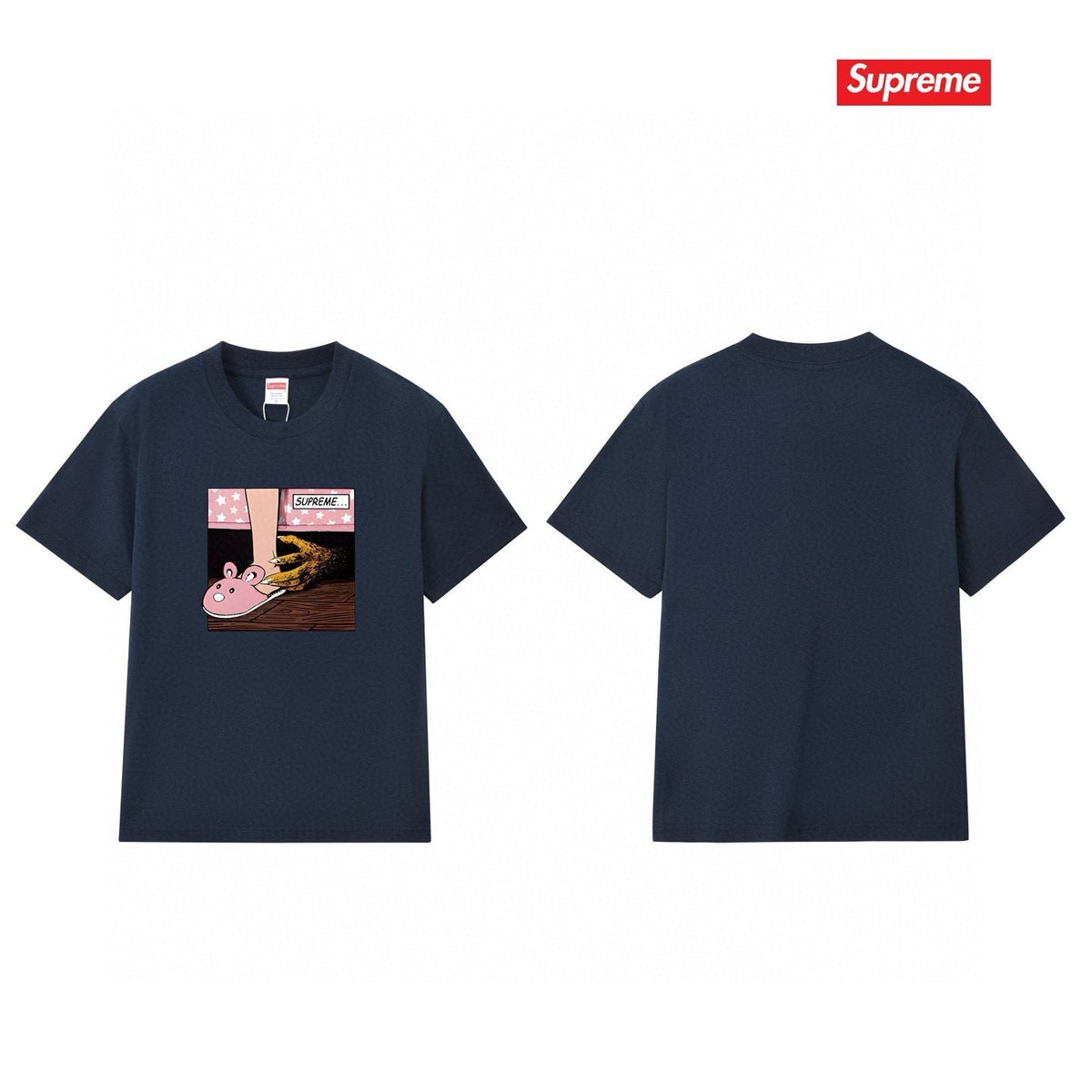 Supreme Comic Panel Graphic T-Shirt — comparison