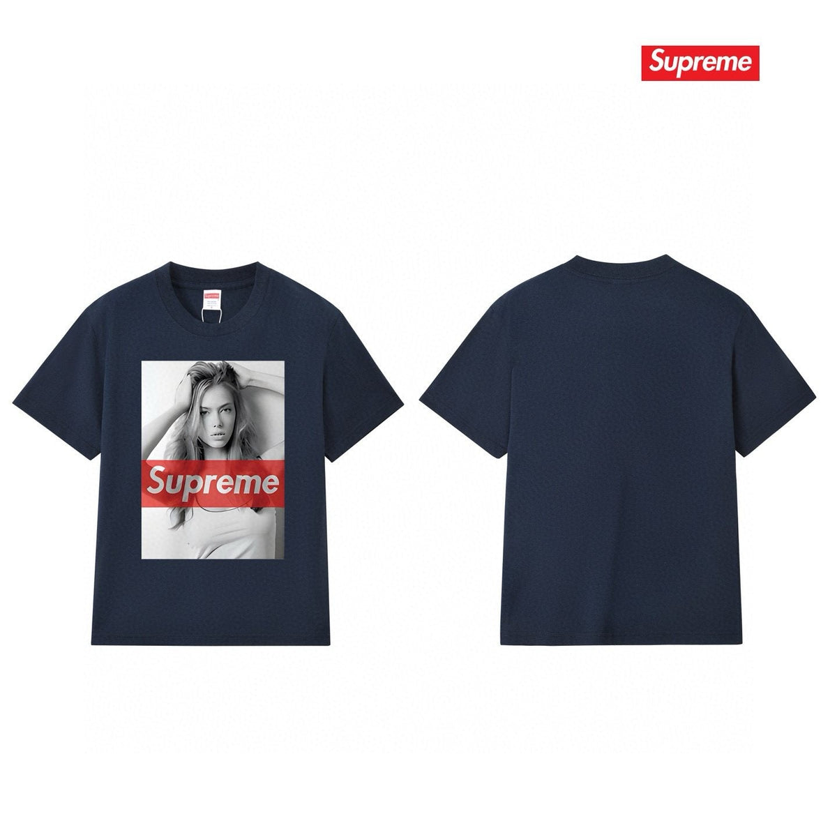 Supreme Photo Graphic Short-Sleeve T-Shirt — back