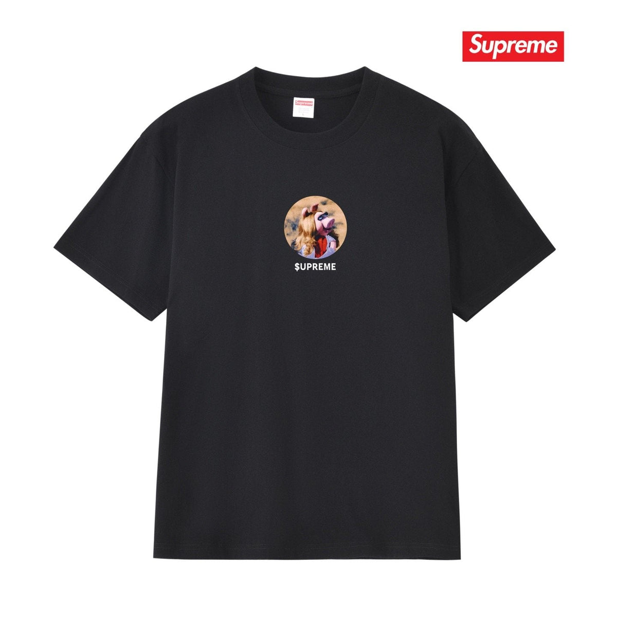 Supreme Chest Graphic Back Print T-Shirt — hero