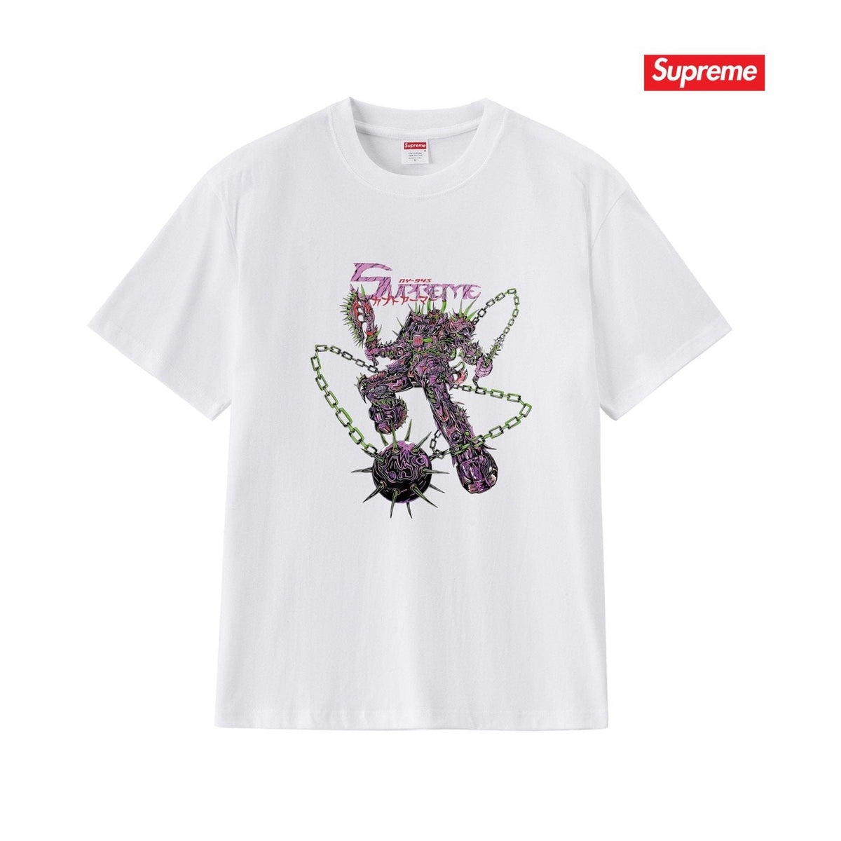 Supreme Front Graphic Short-Sleeve T-Shirt — front