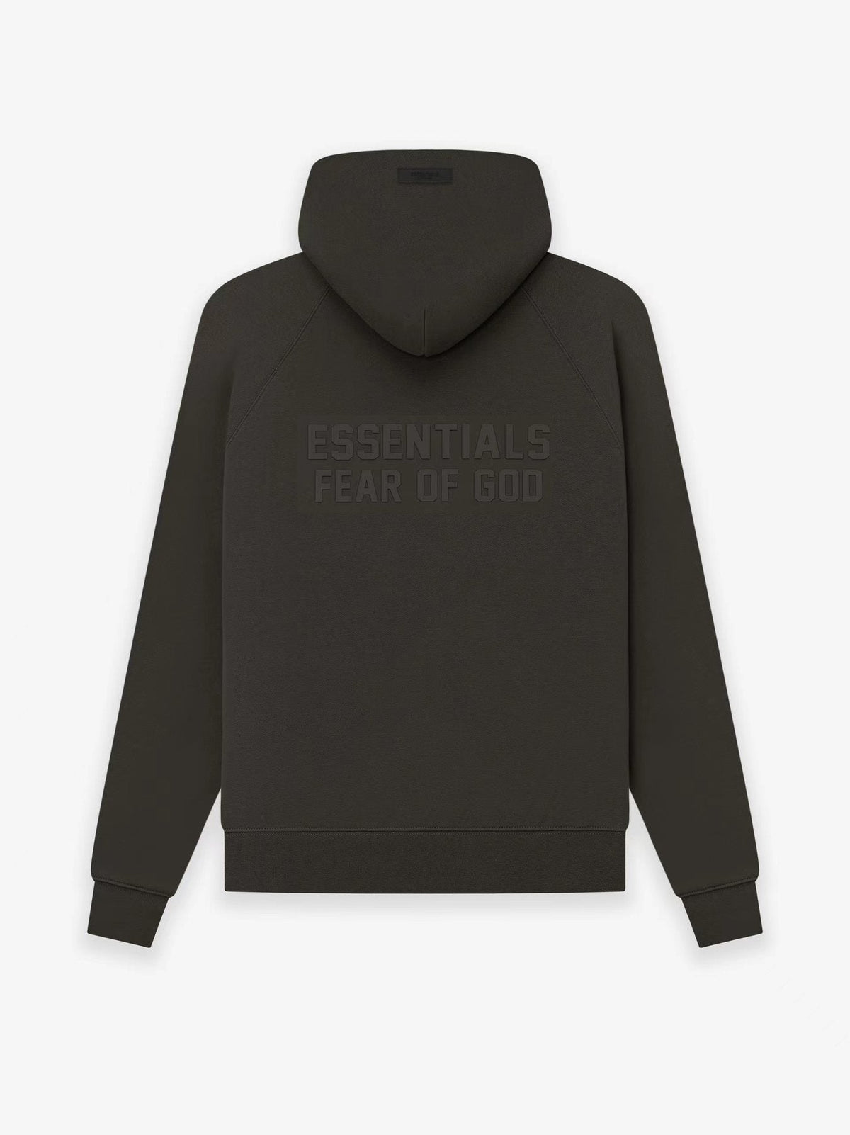Essentials Fear of God Tonal Back Wordmark Pullover Hoodie — back