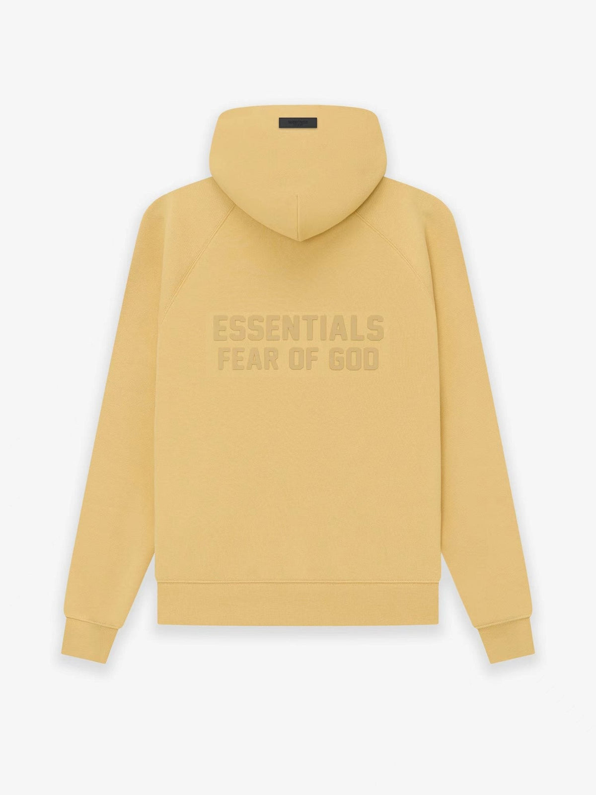 Essentials Fear of God Tonal Back Wordmark Pullover Hoodie — back