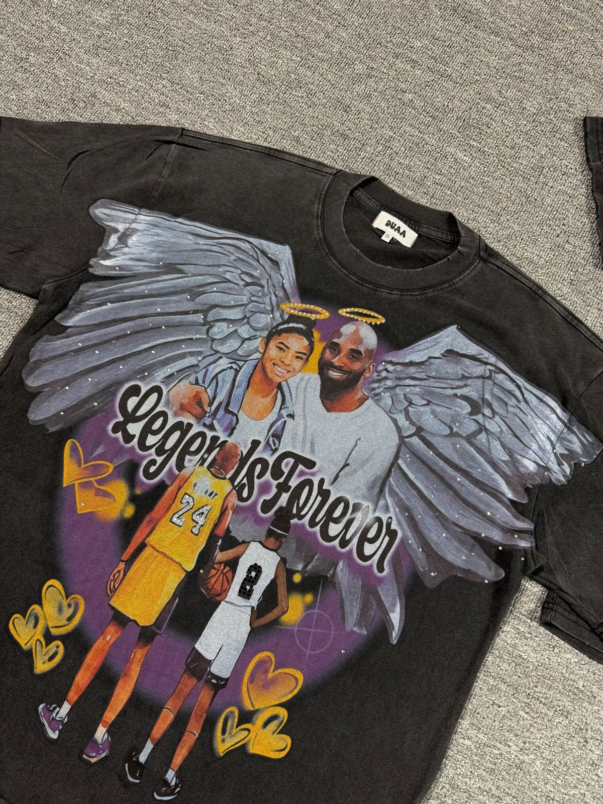 DUAA Angel 24 Graphic T-Shirt — detail