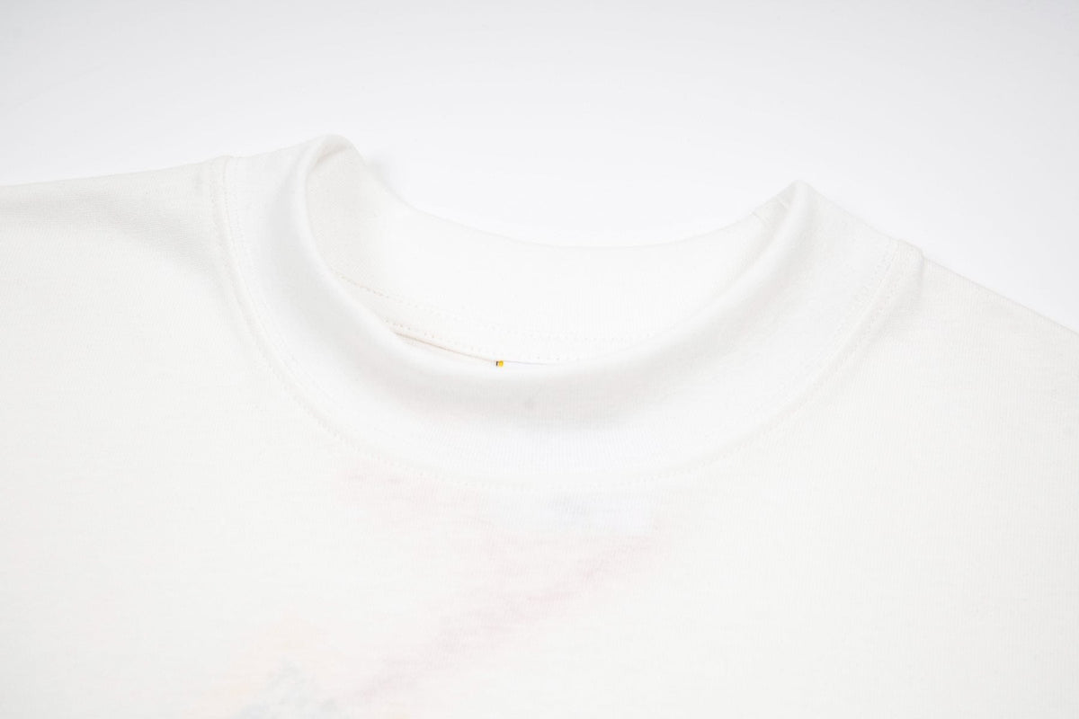 ASAALL Mouth & Eye Graphic Short-Sleeve T-Shirt — detail