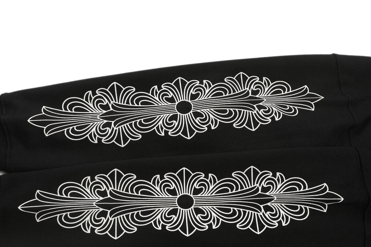 Chrome Hearts Horseshoe Graphic Pullover Hoodie — detail