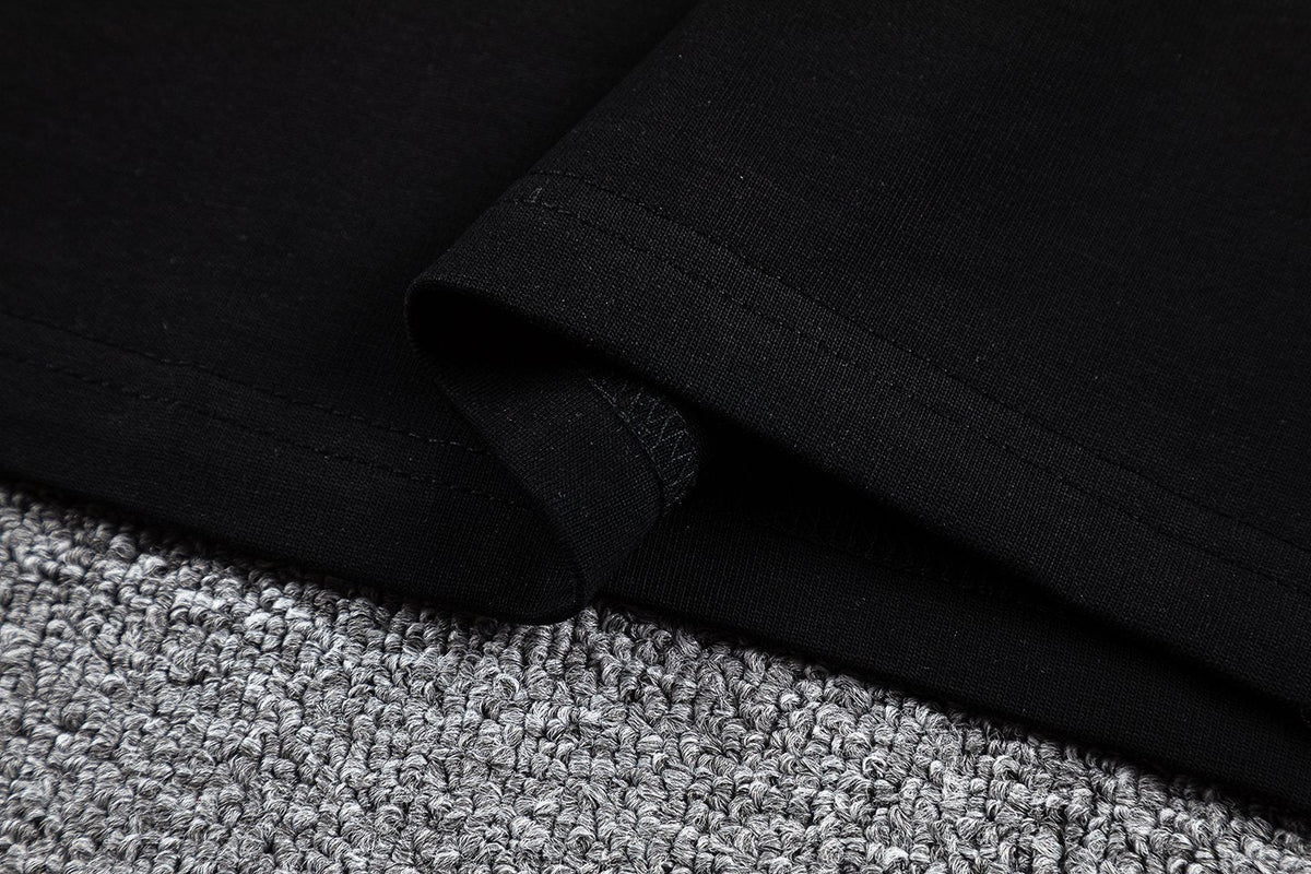 GUAPI Front & Back Graphic T-Shirt — fabric_closeup