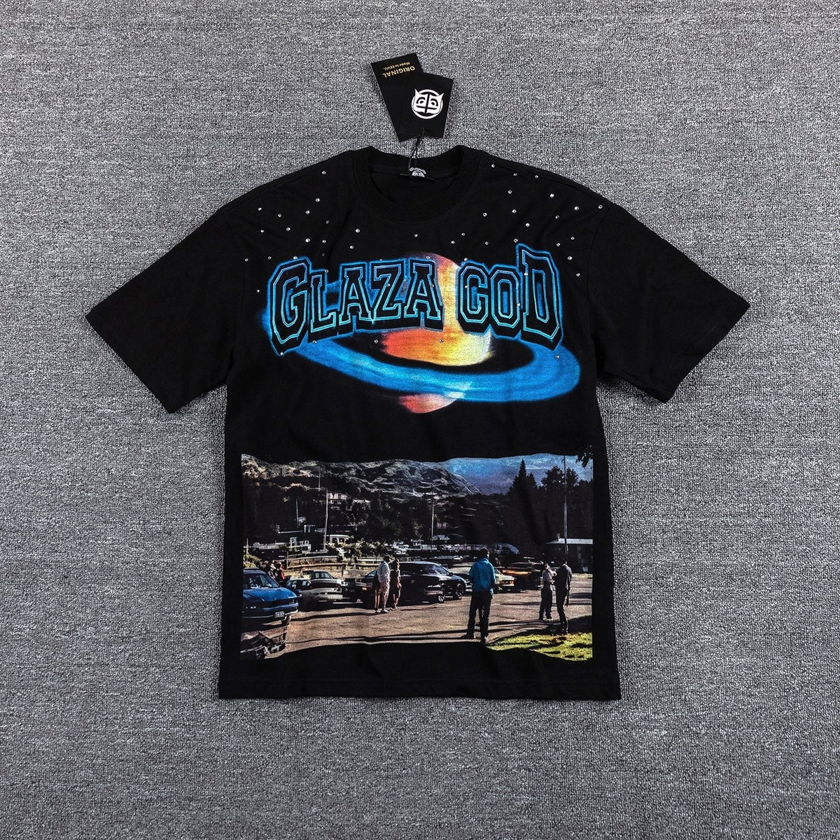 Glaza God Memories From The Future Graphic T-Shirt — hero