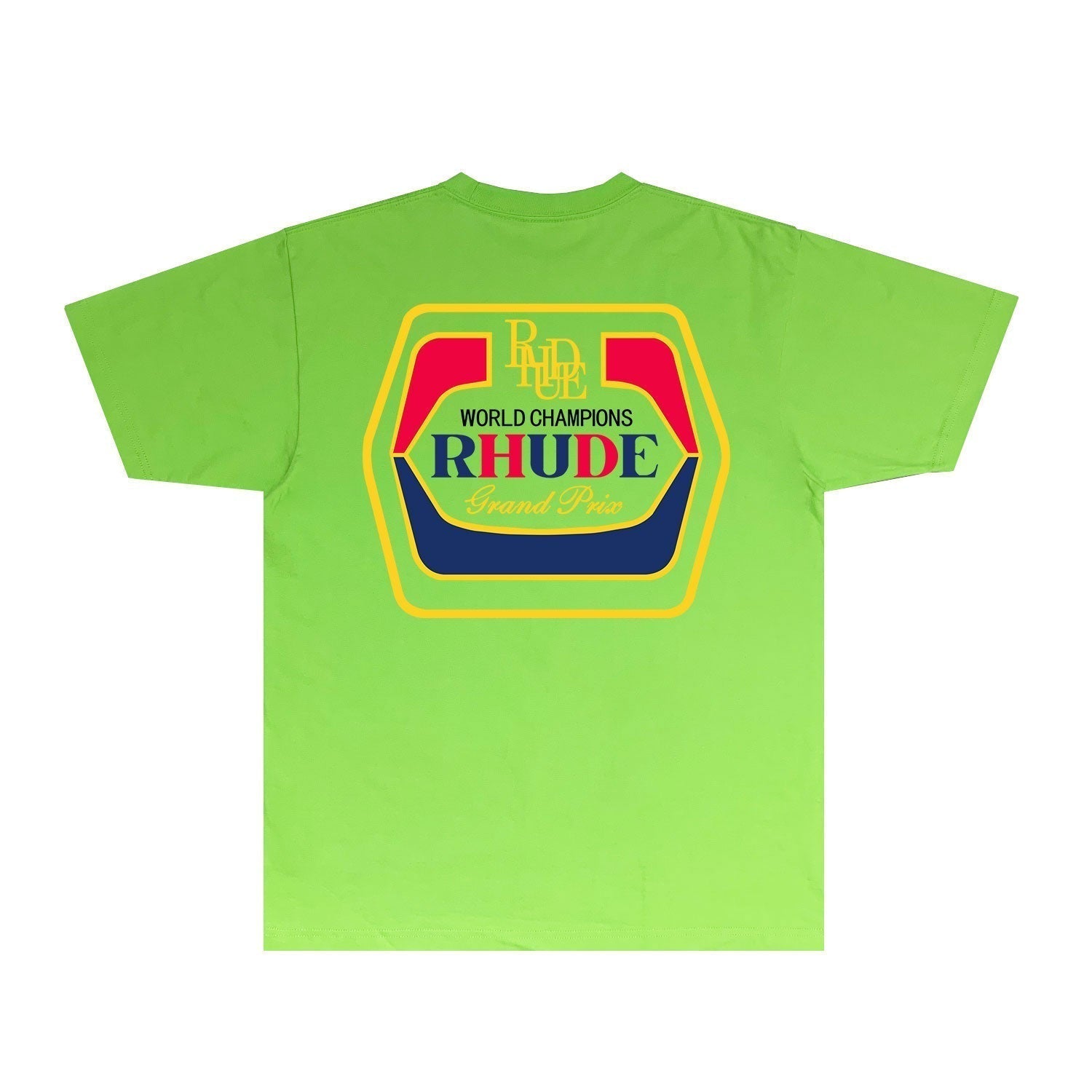 Rhude T-shirts Printed Trendy Pure Cotton