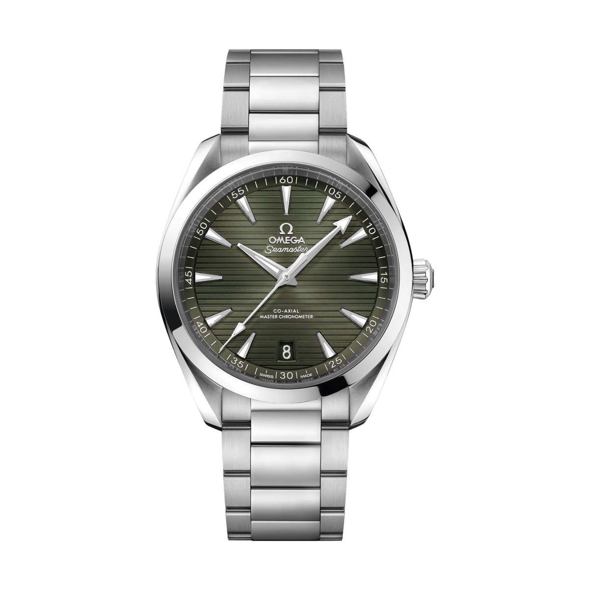 Omega Seamaster Aqua Terra 150M 41mm Watch - Green on Bracelet