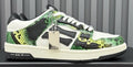 AMIRI Green Patterned Low-Top Sneakers — hero