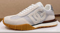 Dolce & Gabbana White & Gray Gum Sole Sneakers — hero