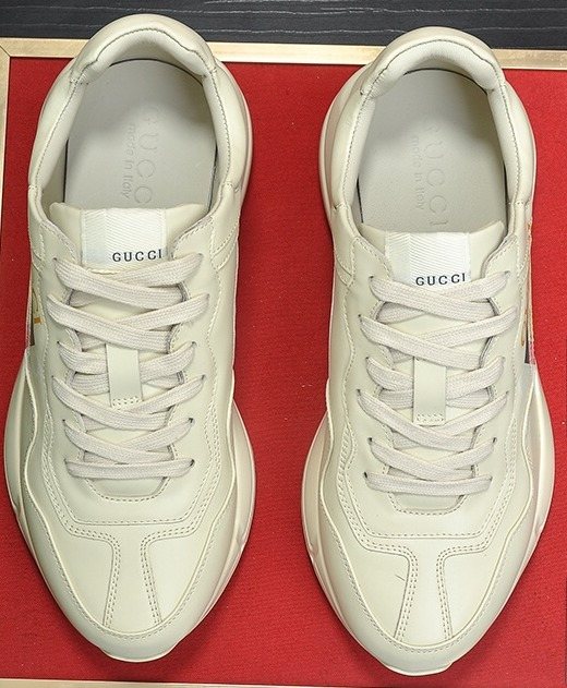Gucci Off-White Graphic Sneakers — front