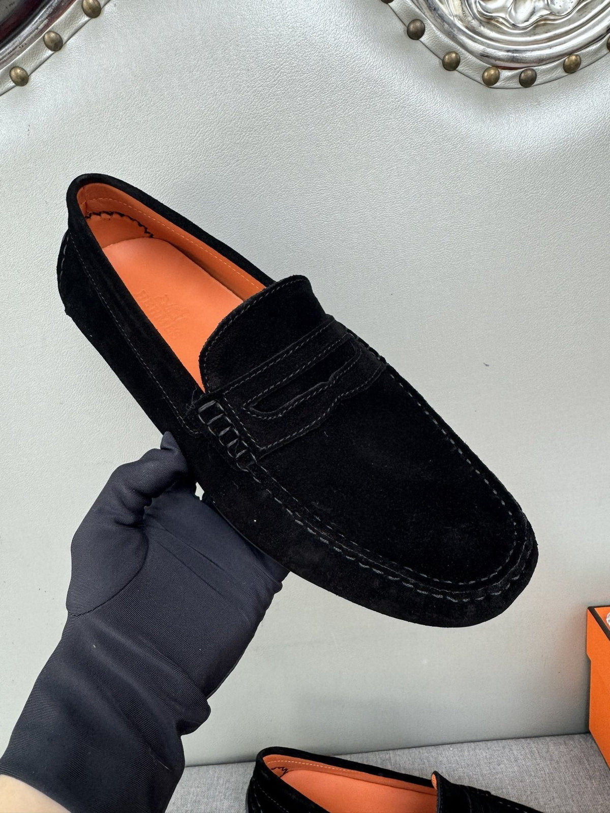 Hermès Men's Driving Loafers — model