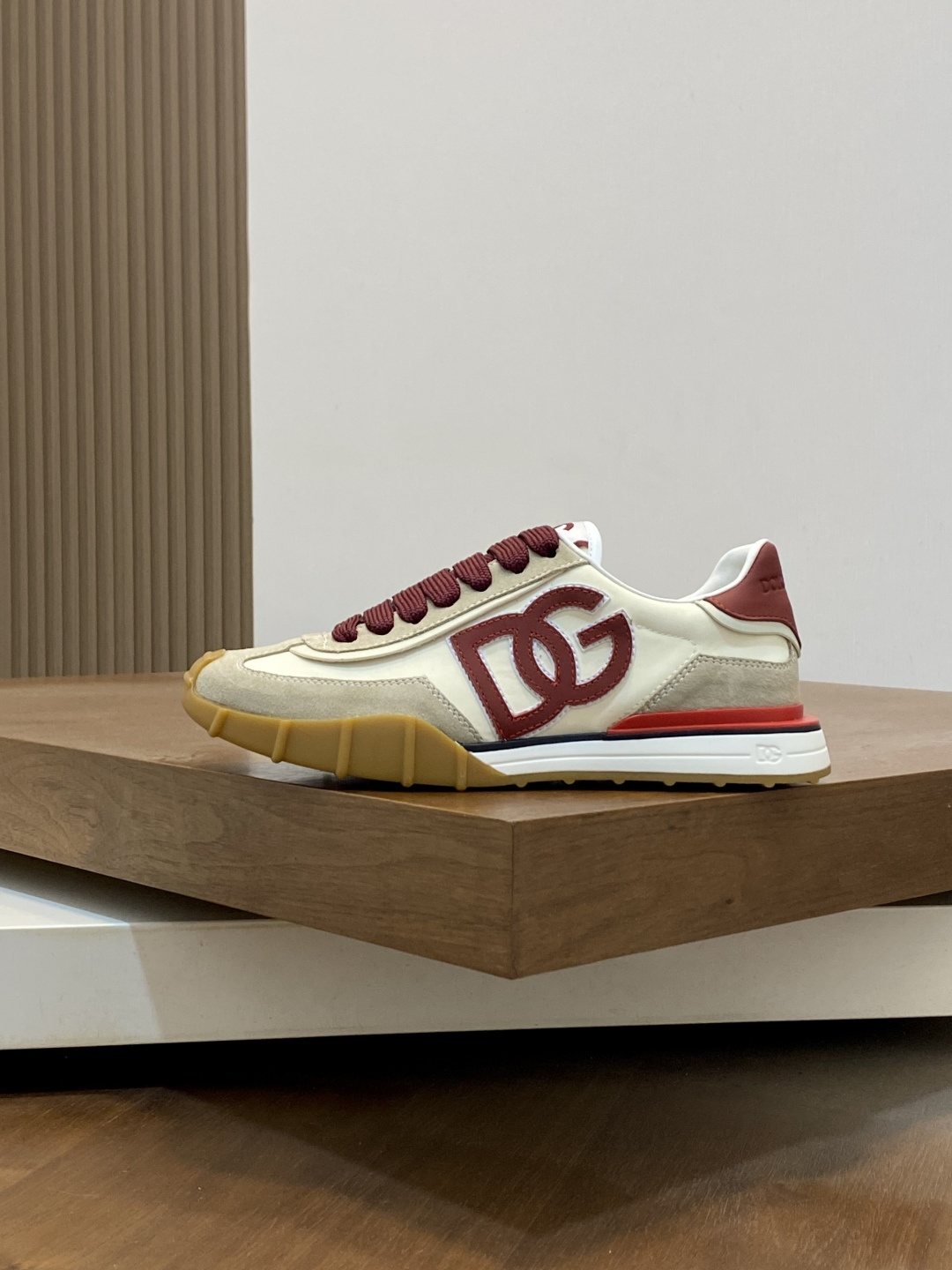 Dolce & Gabbana Layered Low-Top Sneakers — side