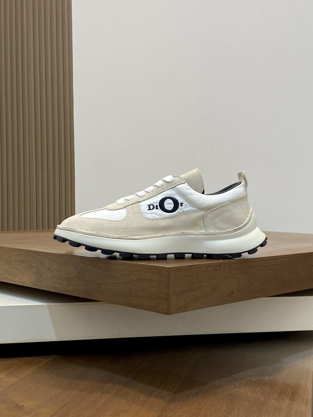 Dior Paneled Low-Top Sneakers — side