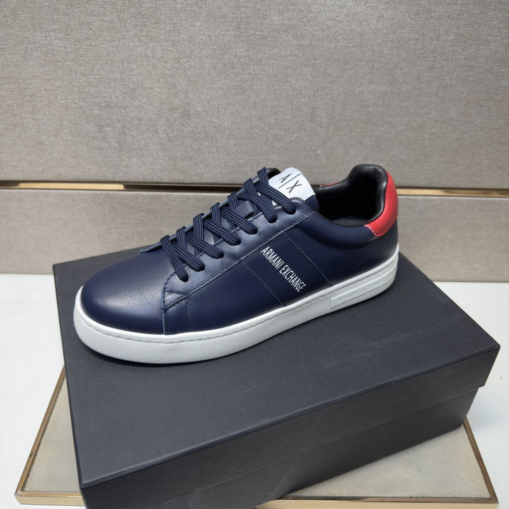 Armani Exchange Low-Top Logo Sneakers — front