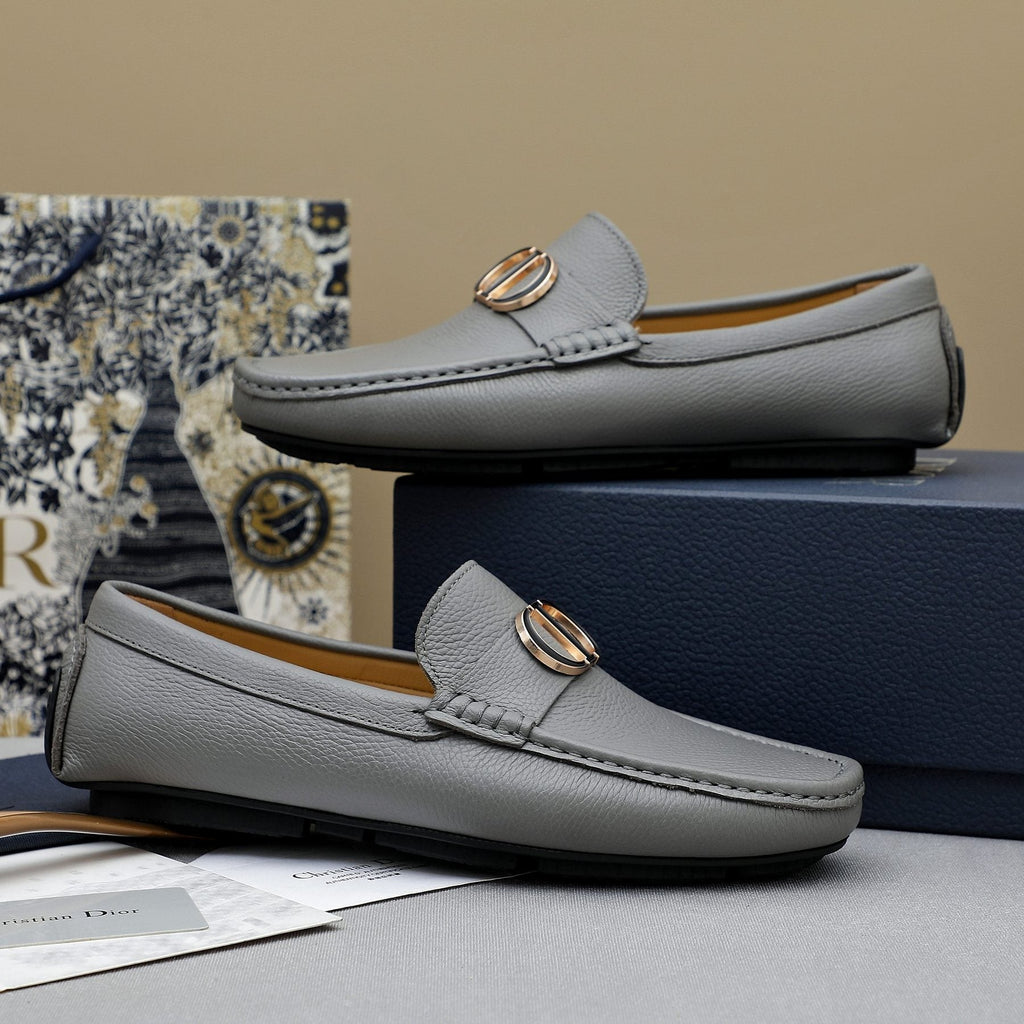 Dior CD Hardware Slip-On Loafers — front