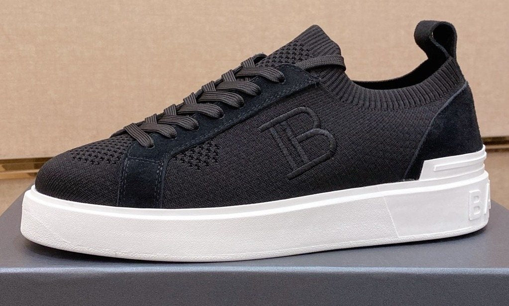 Balmain Knit Low-Top Sneakers — hero