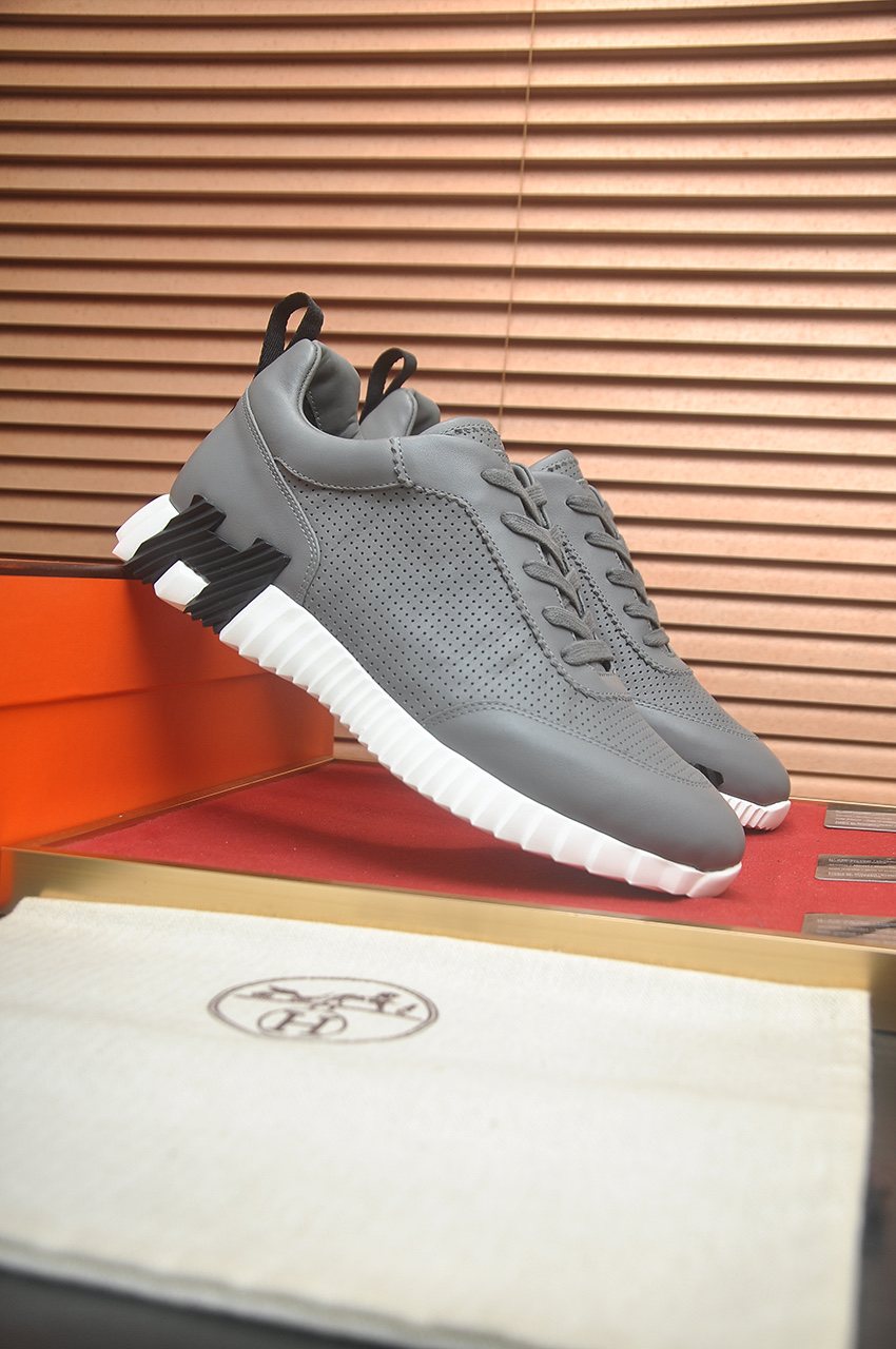 Hermès Perforated Low-Top Sneakers — hero
