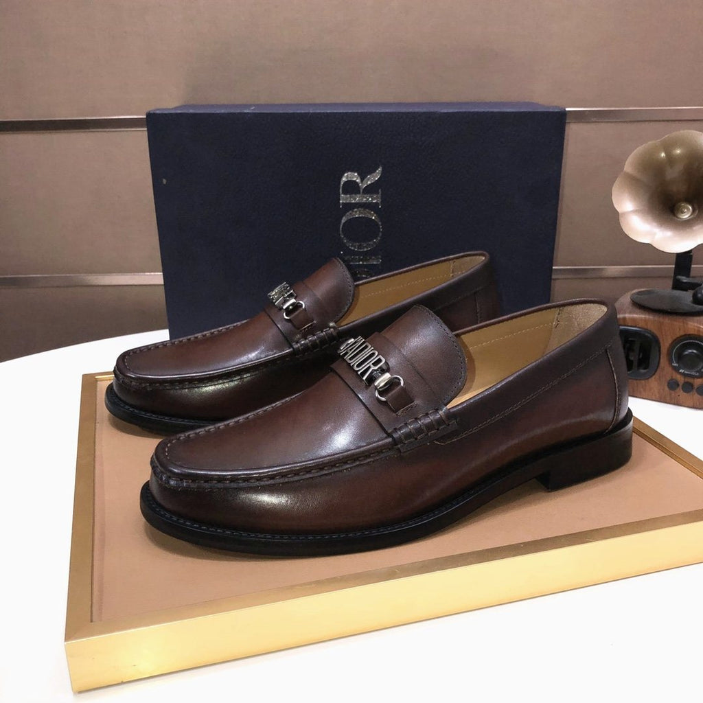 Dior Hardware Loafers — front