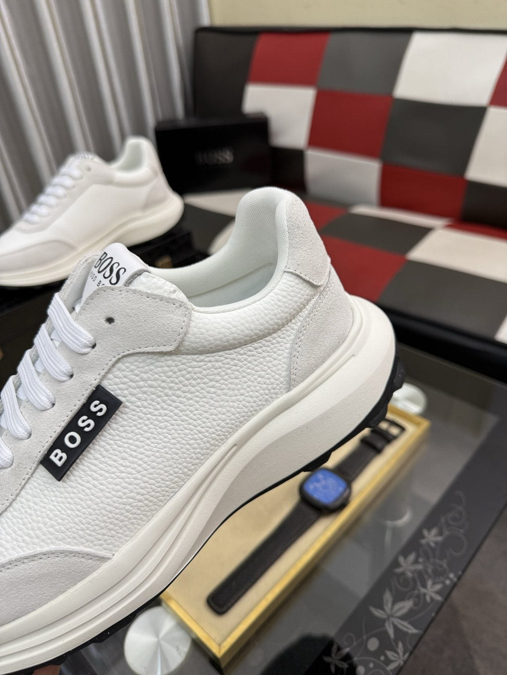 BOSS Panel Low-Top Sneakers — detail