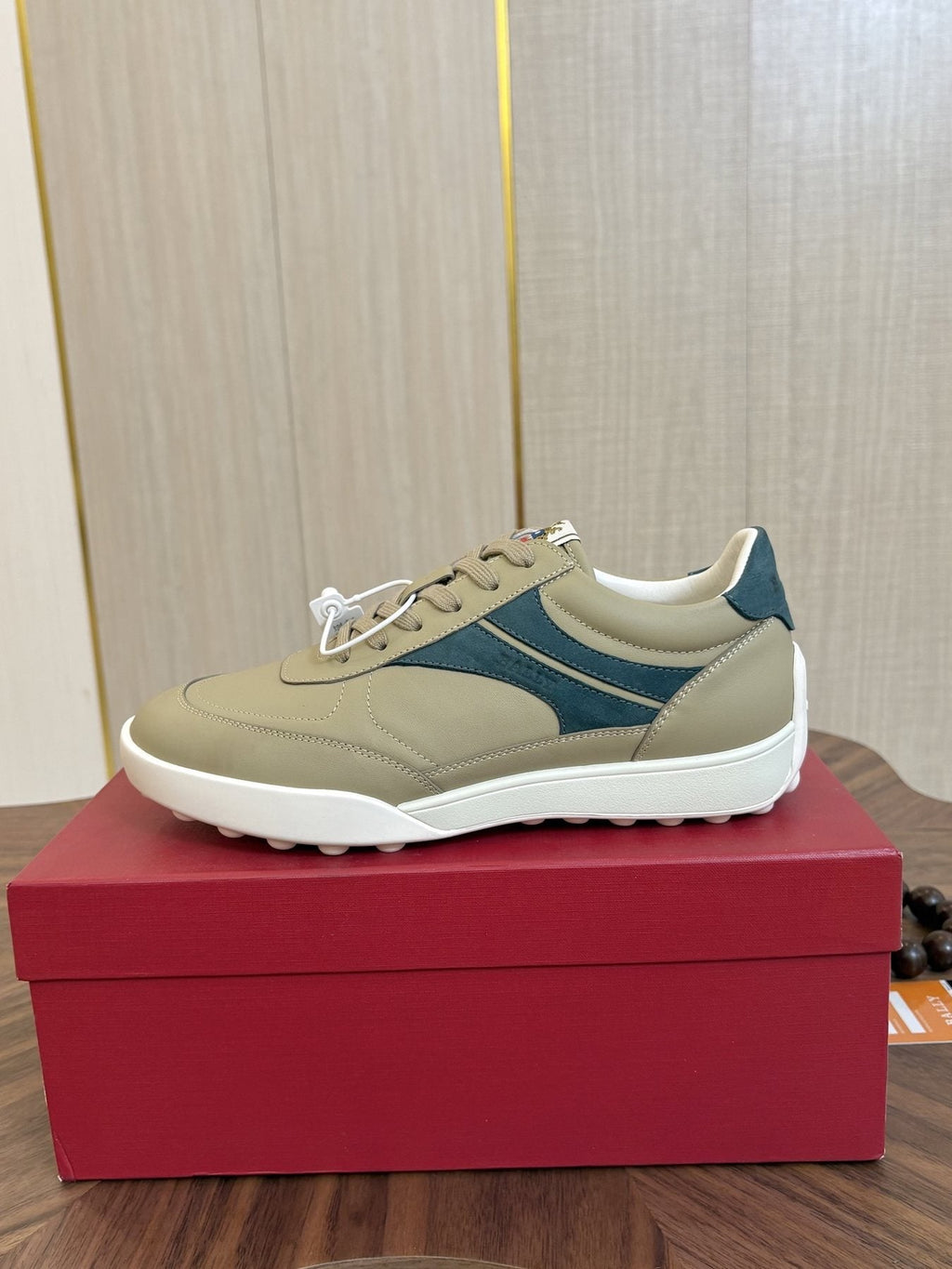 Bally Panel Low-Top Sneakers — side