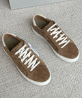 Brunello Cucinelli Off-White Low-Top Sneakers — front