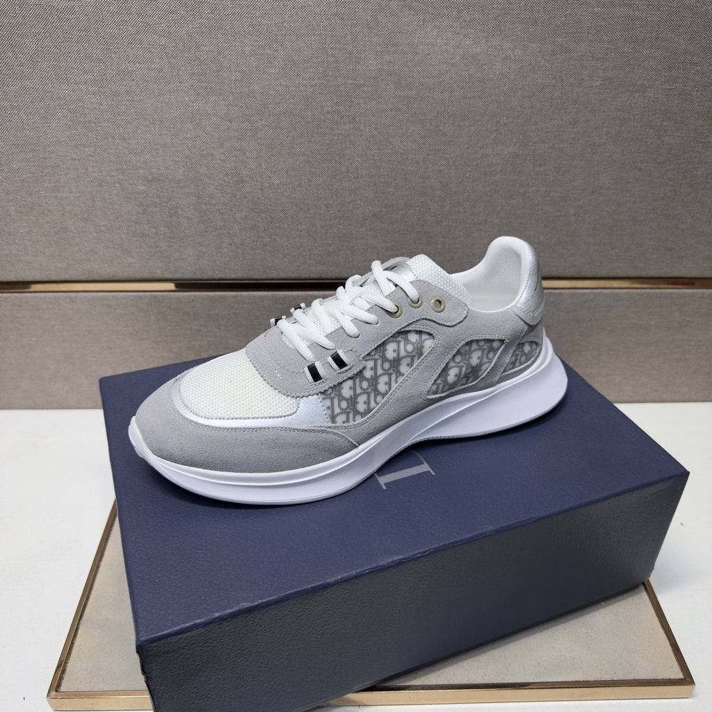 Dior Paneled Low-Top Sneakers — side