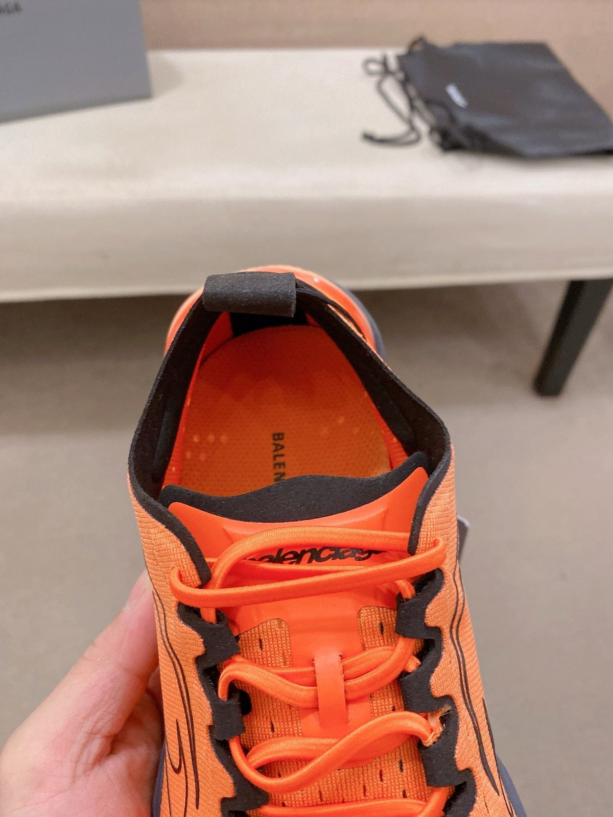 Balenciaga Anatomic Runner Five-Toe Sneakers — side