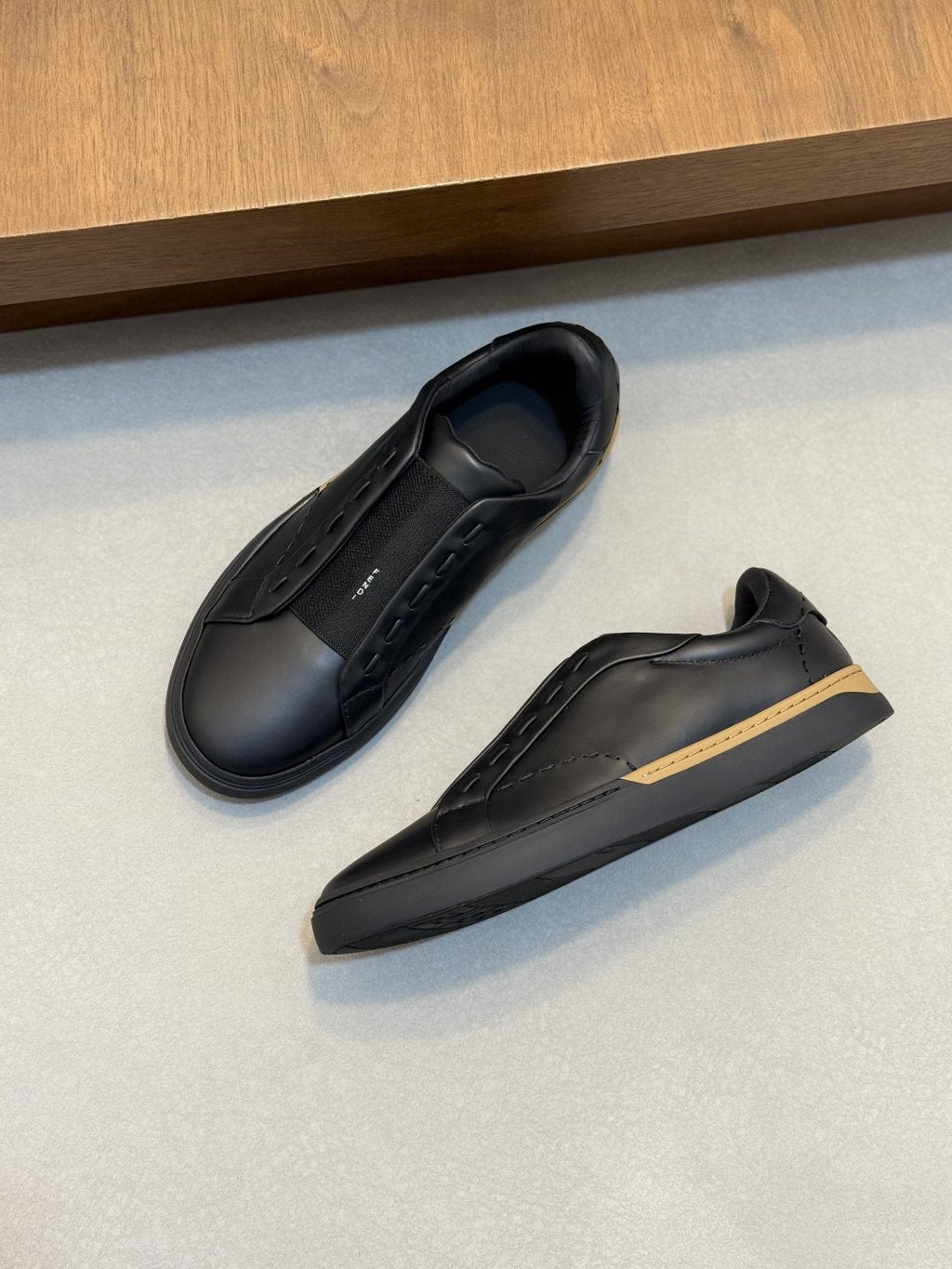 Fendi City Slip-On Sneakers — front