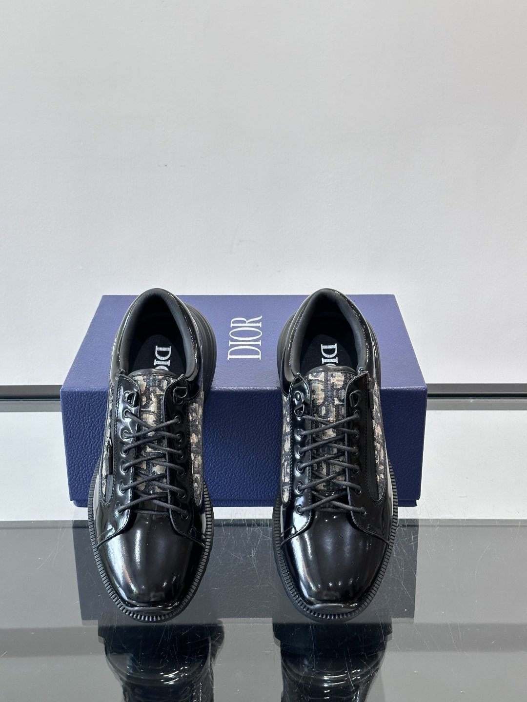 Dior Combat Derby Shoes — front