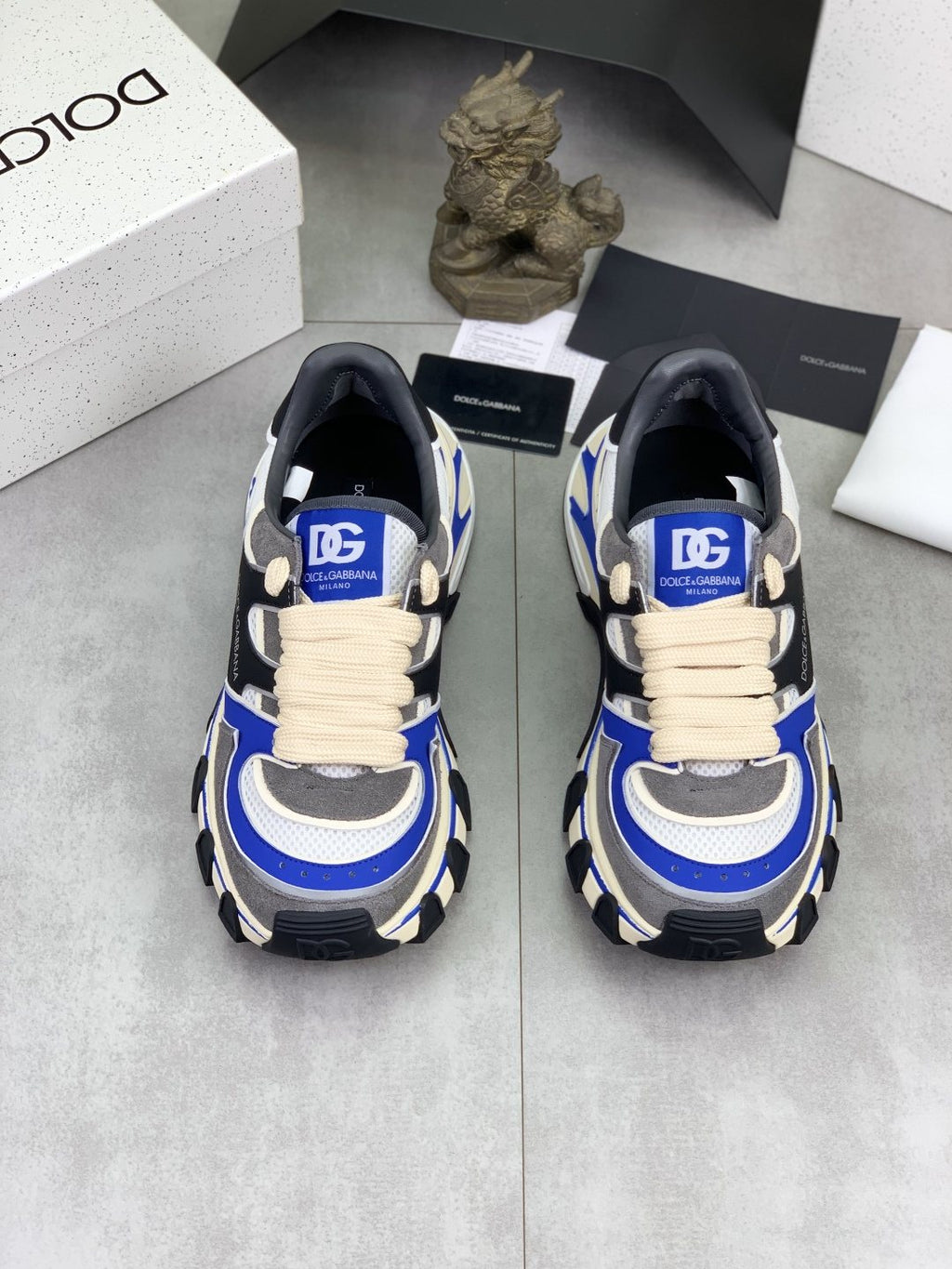 Dolce & Gabbana Paneled Low-Top Sneakers — front